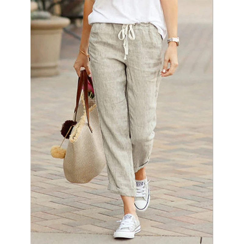 Cotton Linen Pants: Relaxed Fit for Everyday Style