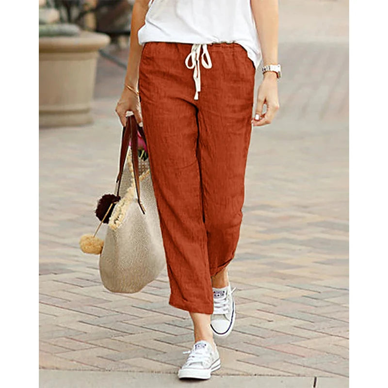 Cotton Linen Pants: Relaxed Fit for Everyday Style