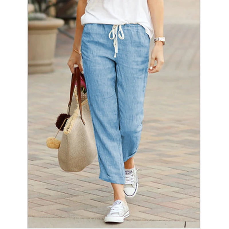 Cotton Linen Pants: Relaxed Fit for Everyday Style