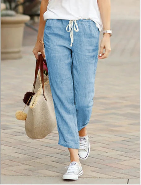 Cotton Linen Pants: Relaxed Fit for Everyday Style