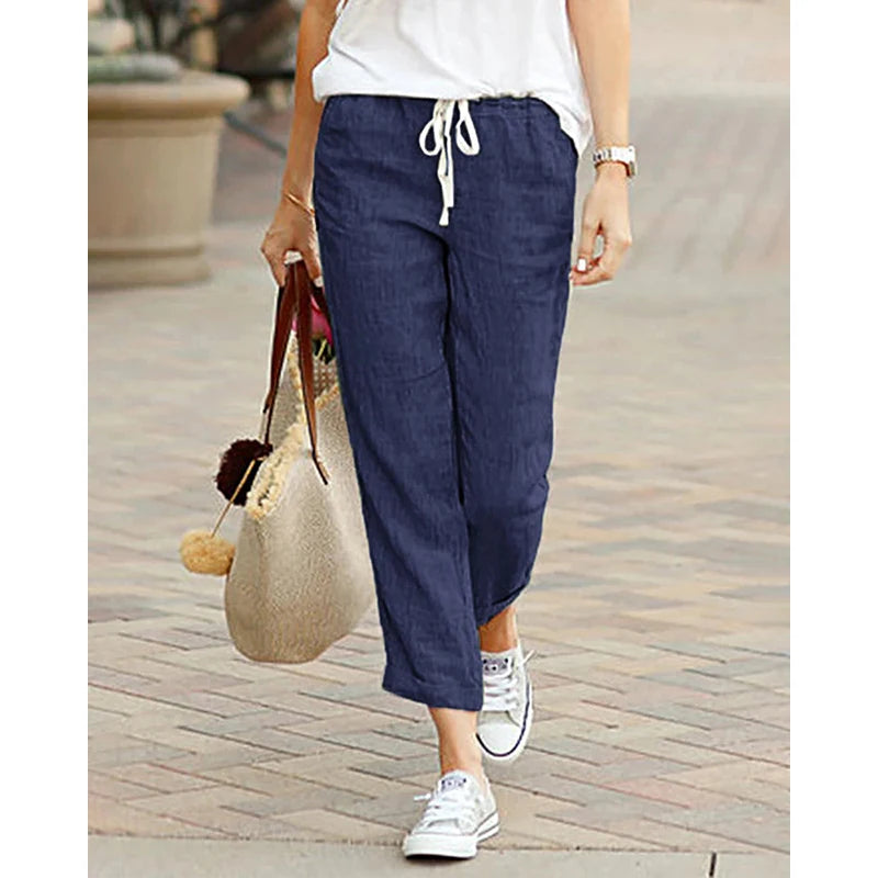 Cotton Linen Pants: Relaxed Fit for Everyday Style