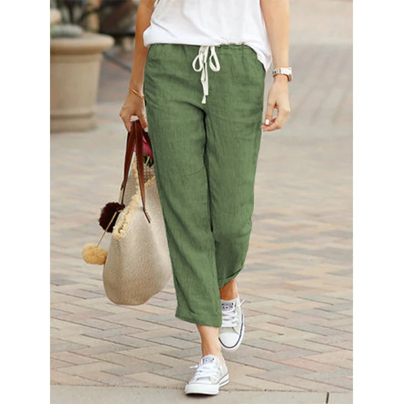 Cotton Linen Pants: Relaxed Fit for Everyday Style
