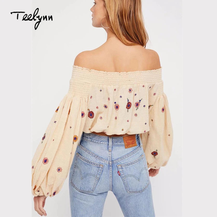 Embroidered Elegance: Boho Summer Blouses