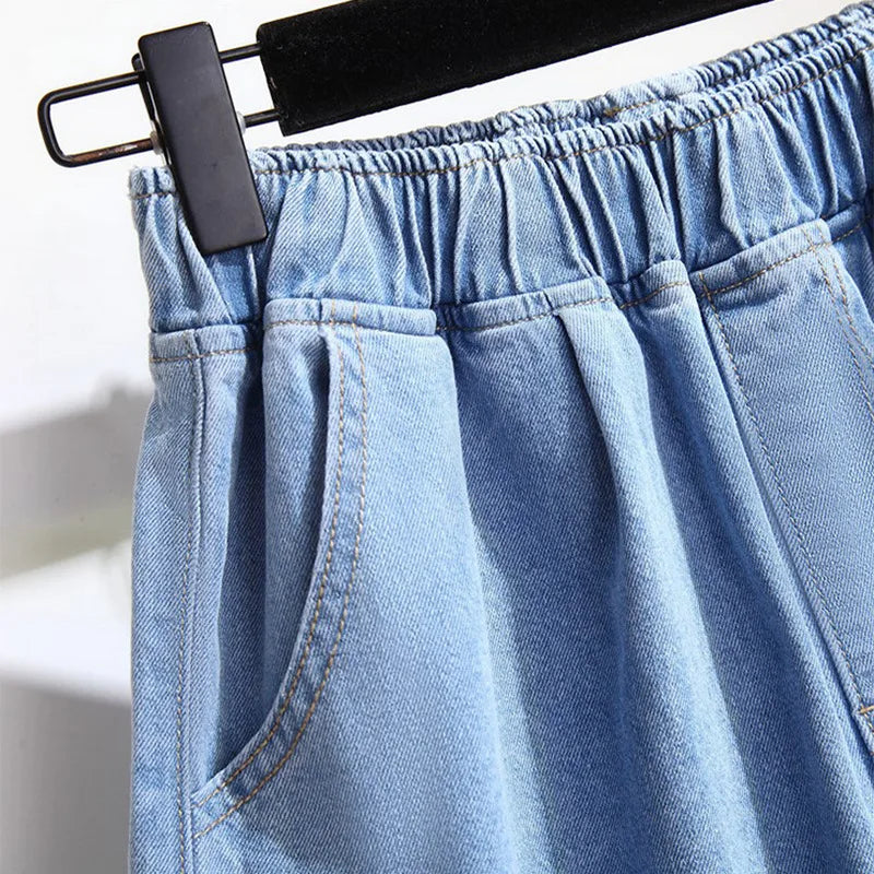 Versatile Comfort: Denim Bermuda Collection