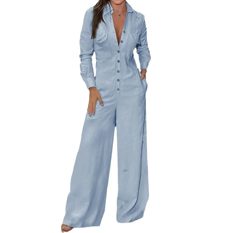 Modern Ensemble: Wide-Leg Jumpsuit Essentials