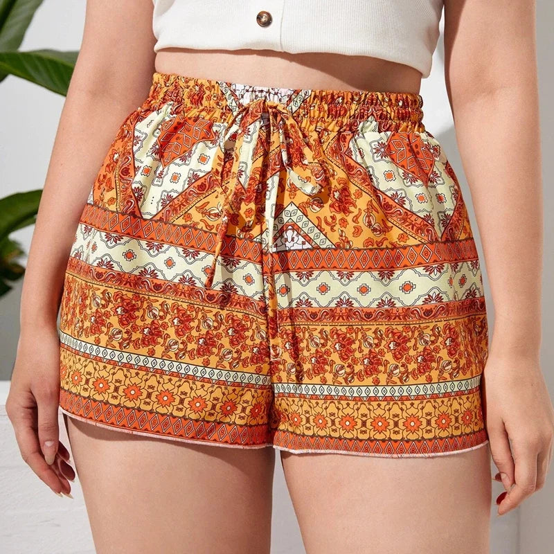 Relaxed Elegance: Plus Size Floral Styles