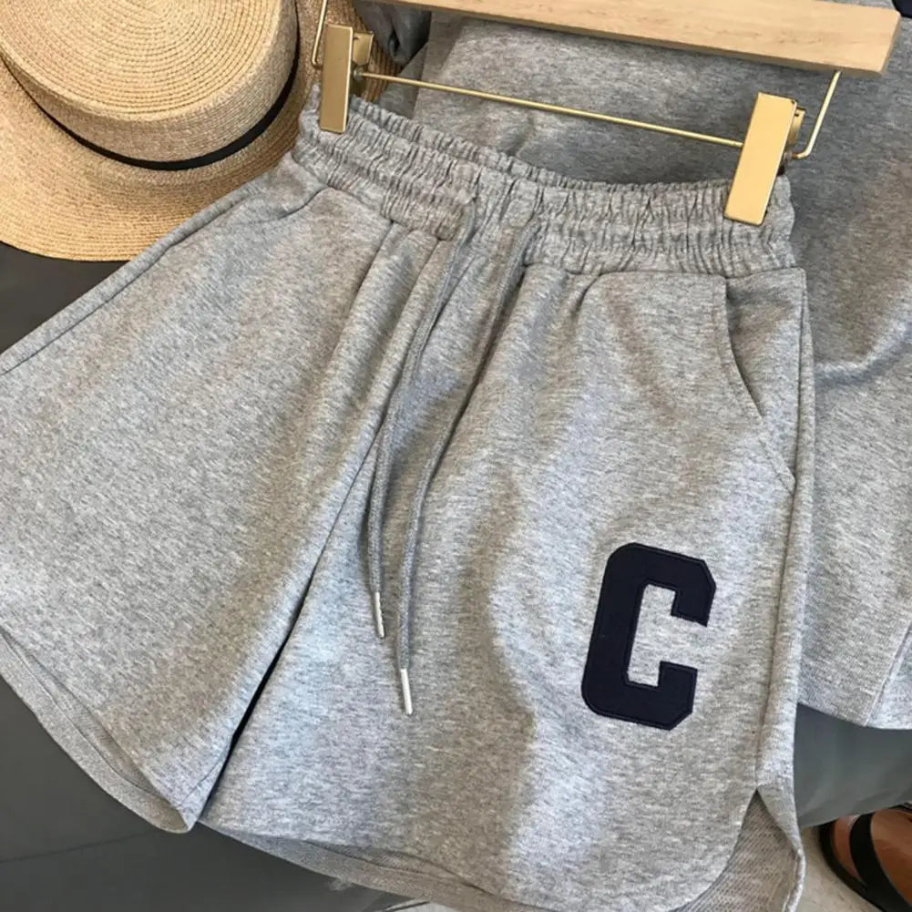 Two-Piece Set: Elastic Waist for Effortless Movement