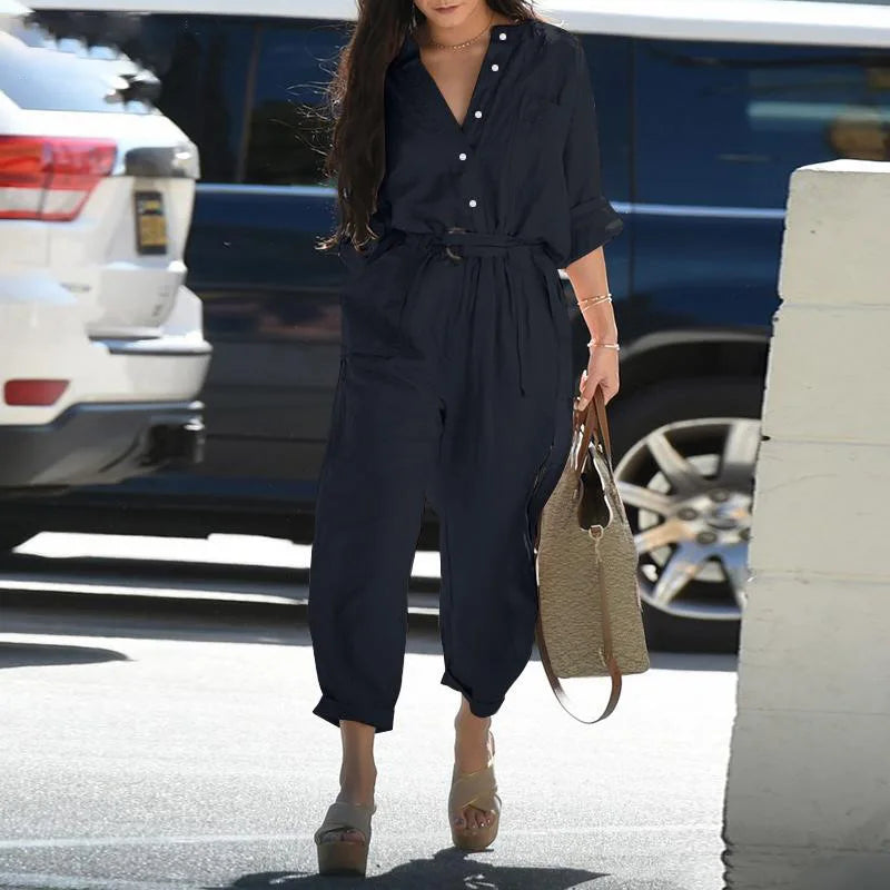 Autumn Layers: Casual Jumpsuit Essentials