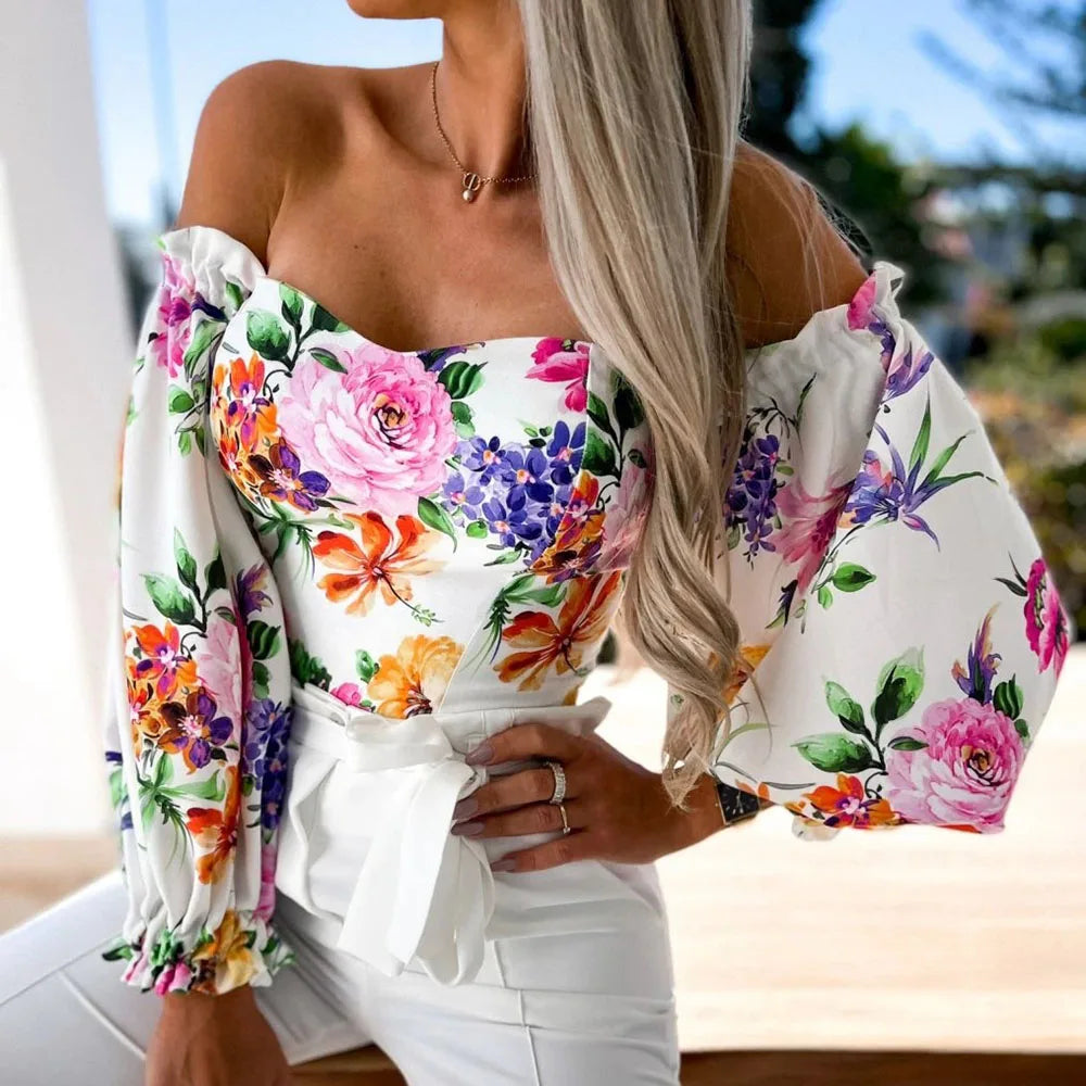 Casual Top: Floral Flair for a Stylish Summer