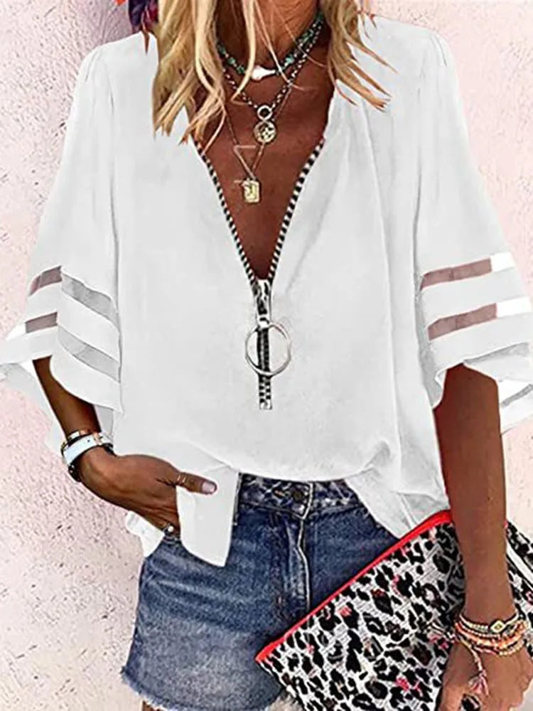 Mesh Rhythm: Summer Streetwear Tops