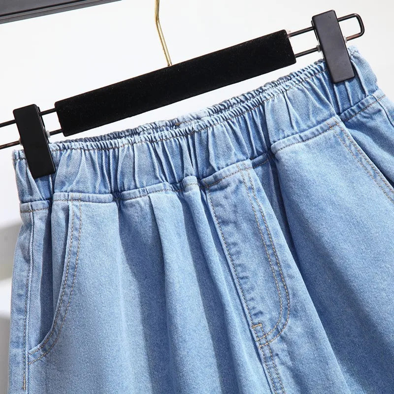 Versatile Comfort: Denim Bermuda Collection