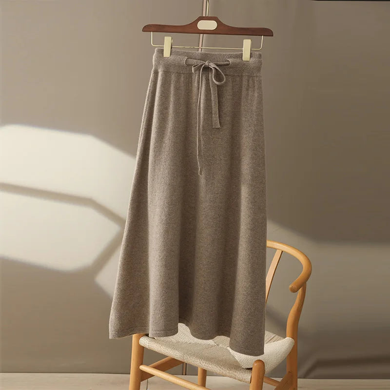Autumn Luxe: Slim Fit Wool Skirts