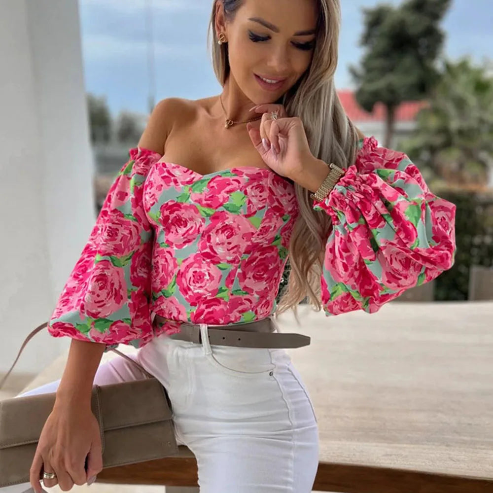 Casual Top: Floral Flair for a Stylish Summer