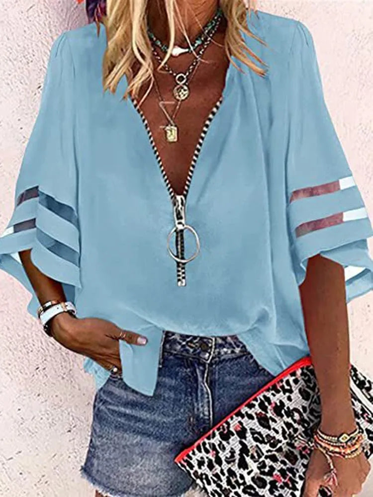 Mesh Rhythm: Summer Streetwear Tops