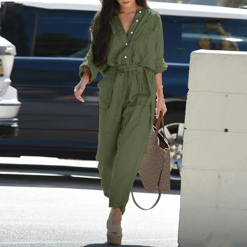 Autumn Layers: Casual Jumpsuit Essentials