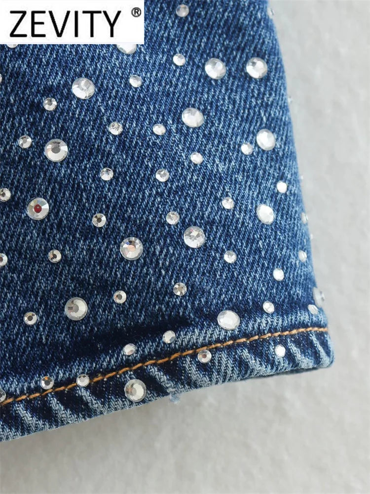 Urban Spark: Sexy Denim Crop Tops