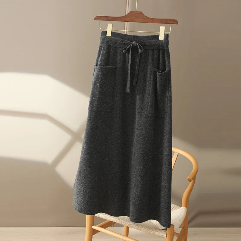 Autumn Luxe: Slim Fit Wool Skirts