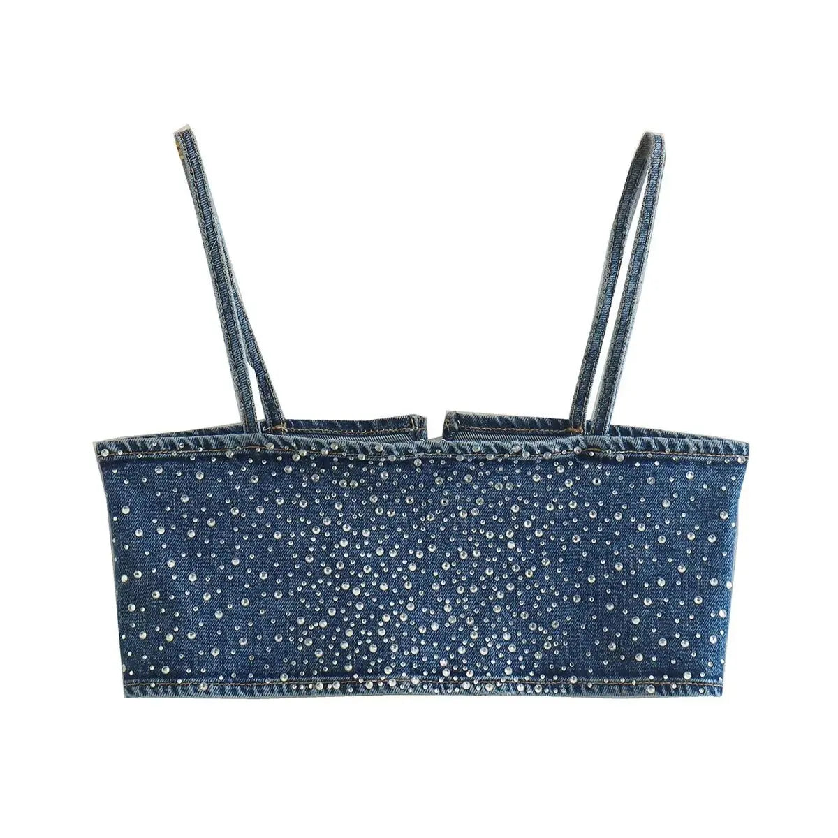 Urban Spark: Sexy Denim Crop Tops