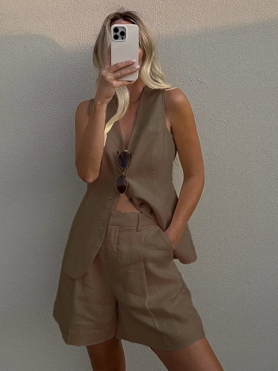 Summer Comfort Set: Cotton and Linen Blend