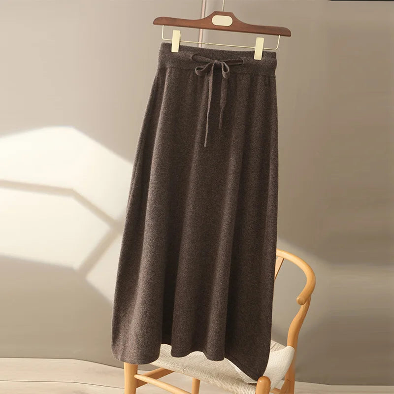 Autumn Luxe: Slim Fit Wool Skirts