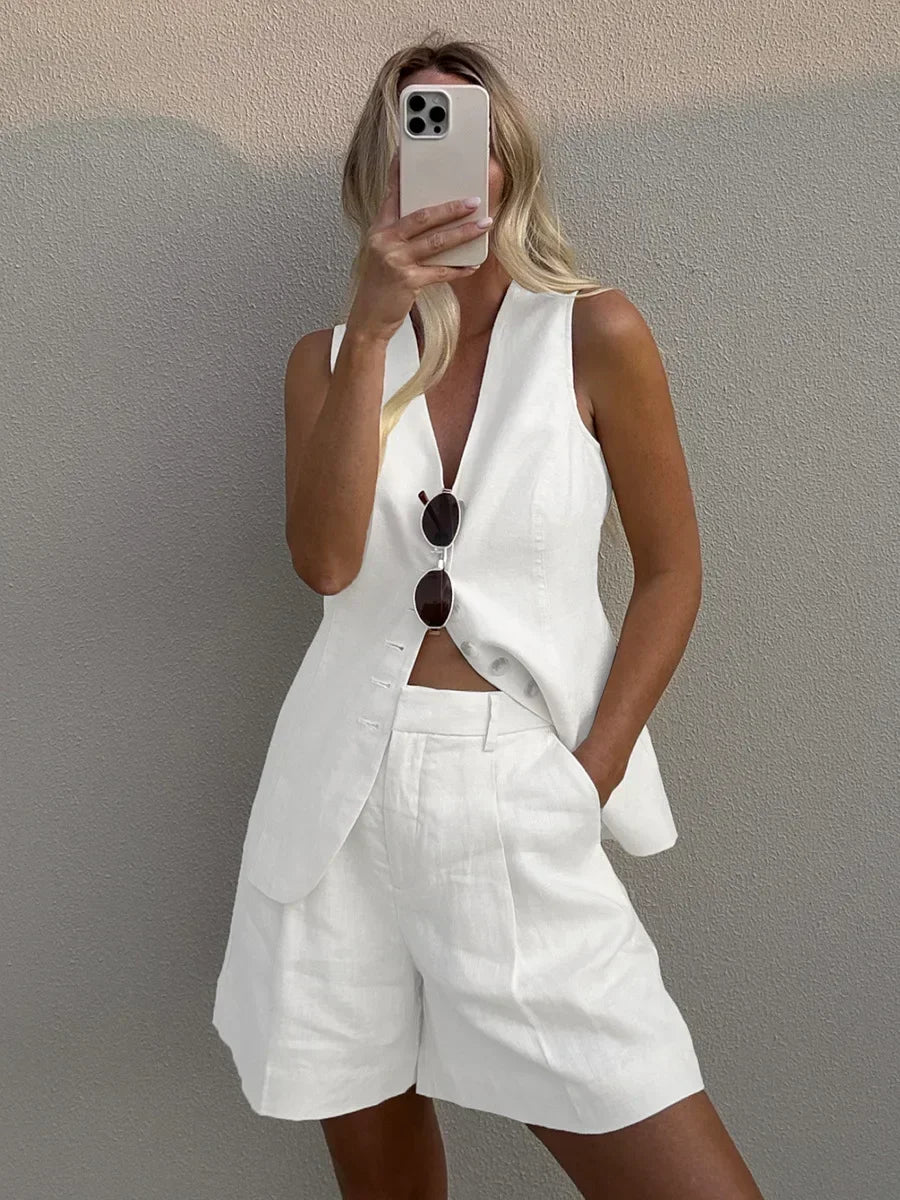 Summer Comfort Set: Cotton and Linen Blend