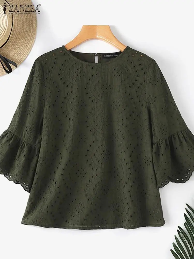 Elegant Top: Lace Details for a Holiday Vibe