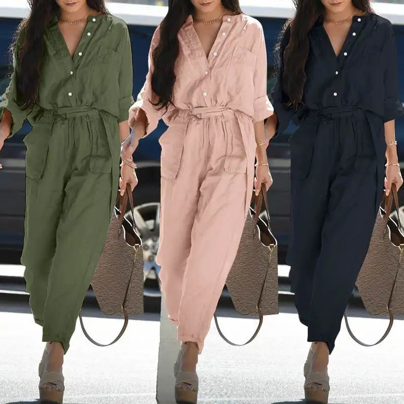 Autumn Layers: Casual Jumpsuit Essentials