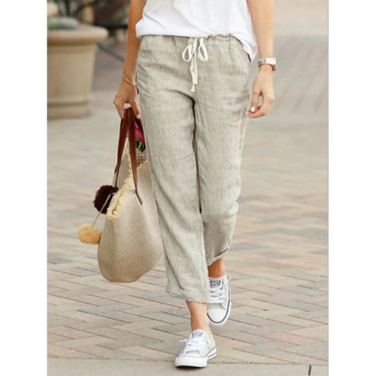 Cotton Linen Pants: Relaxed Fit for Everyday Style