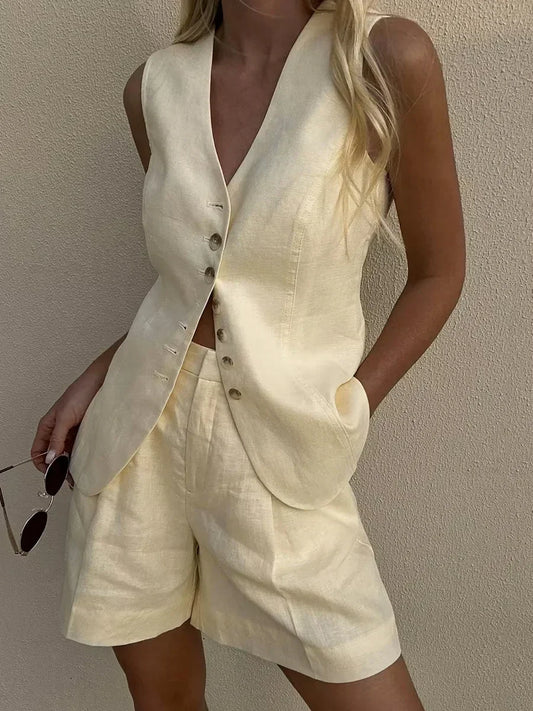Summer Comfort Set: Cotton and Linen Blend