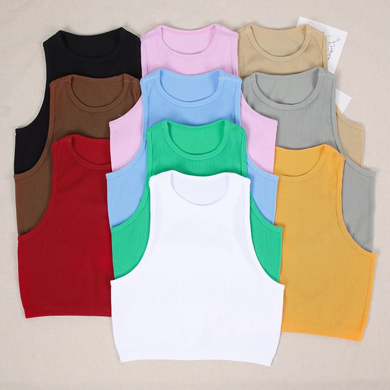 Athletic Glamour: Seamless Tank Styles