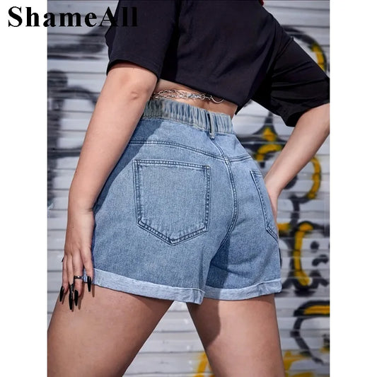 Casual Horizons: High Waist Shorts Styles