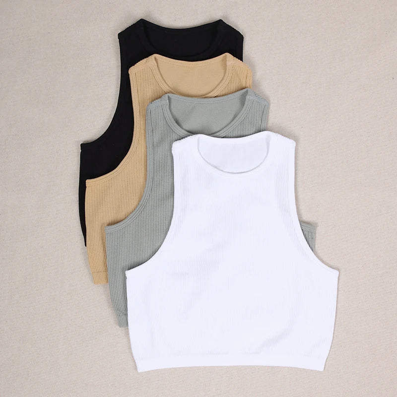 Athletic Glamour: Seamless Tank Styles