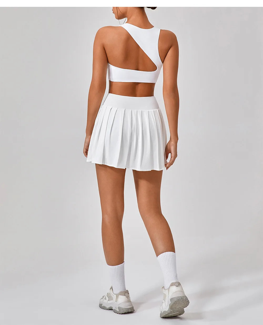 Workout Skirt Set: Pleated and Performance-Ready