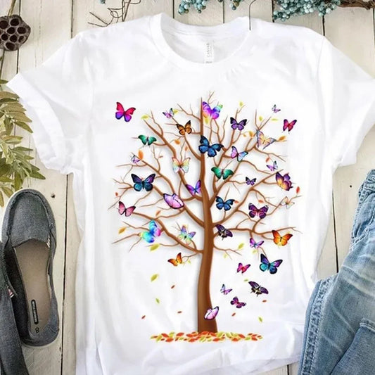Butterfly Tree T-Shirt