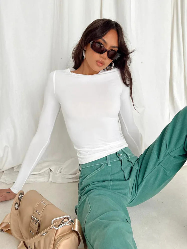 Streetwear Pullover: Solid Color for Everyday Chic