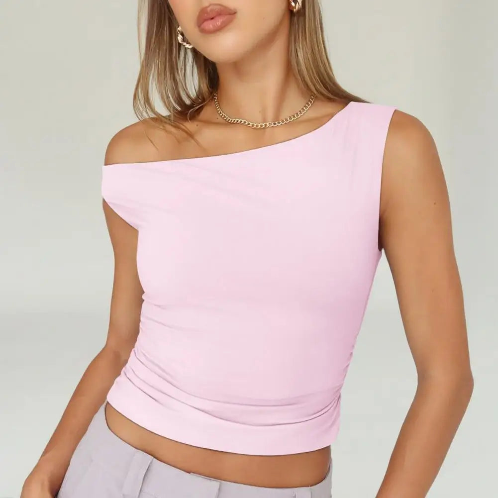 Minimalist Edge: Asymmetrical Camisoles