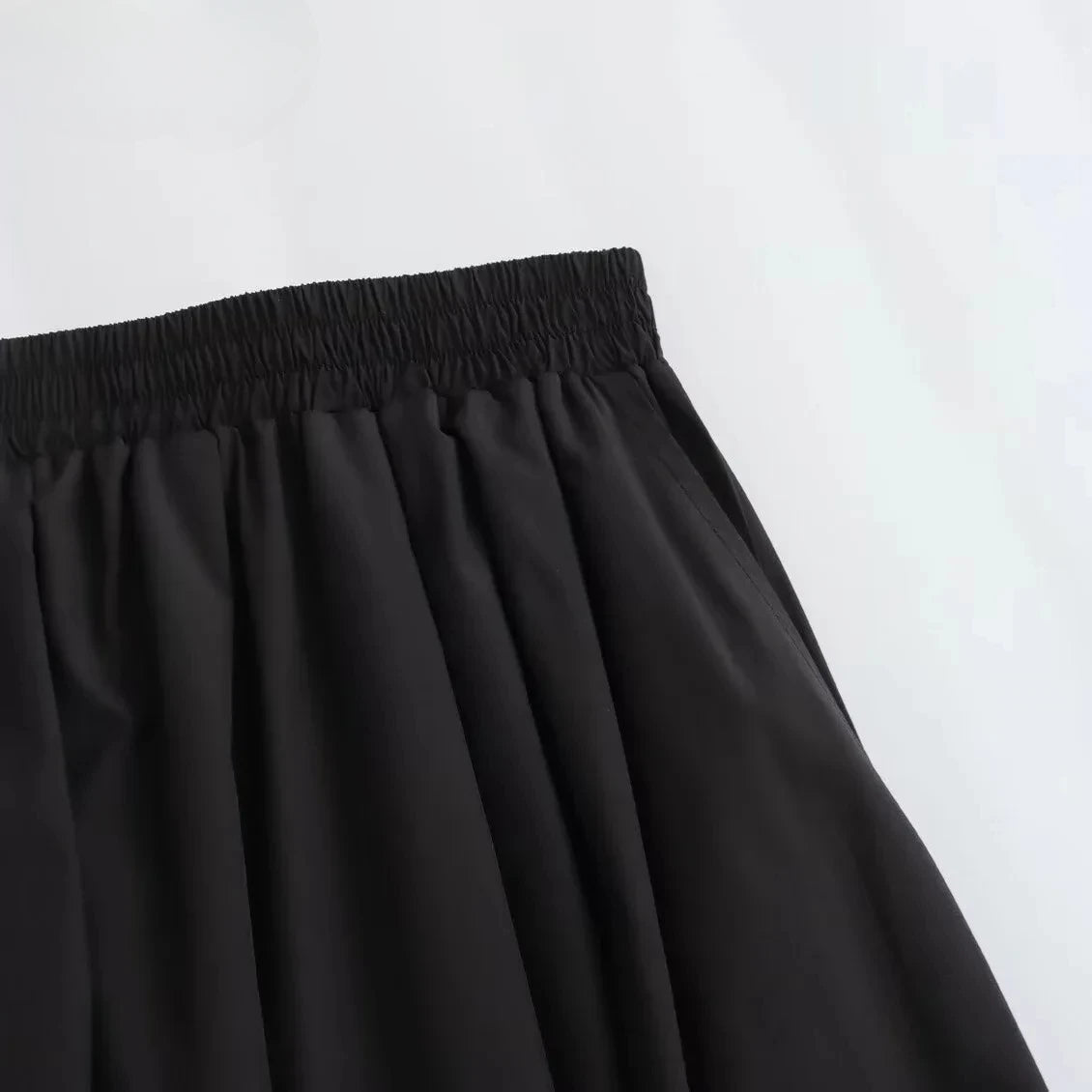 Fashion long Skirt: High Waist Elegance with Swing Style