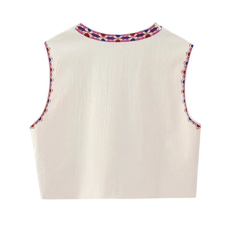 Cultural Canvas: Floral Open Waistcoats