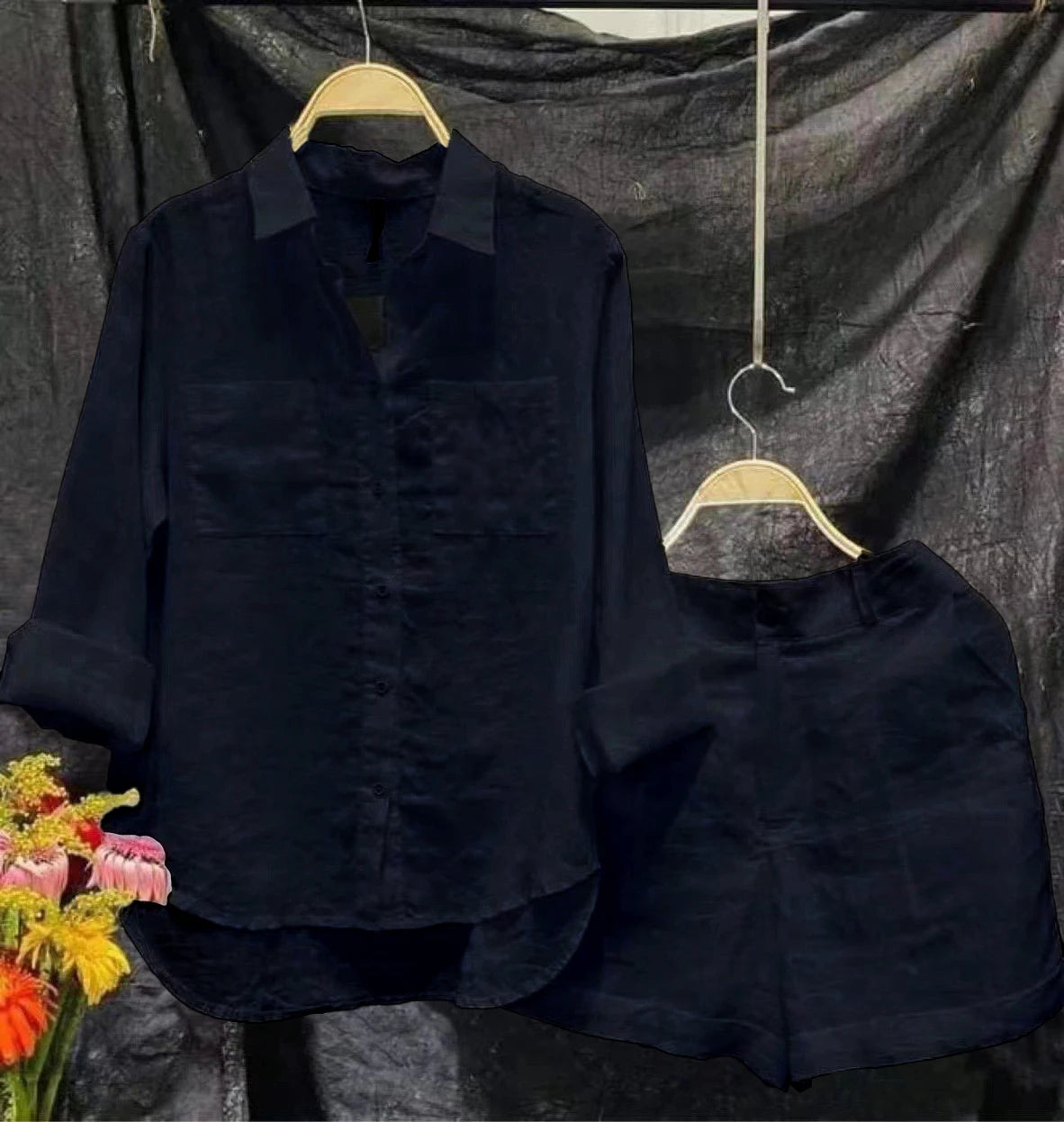 Cotton Linen Set: Casual Comfort with Summer Style