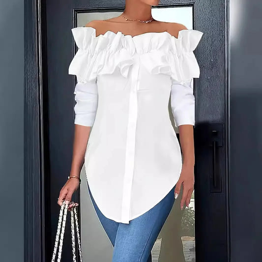 Autumn Allure: Off-Shoulder Chic Styles