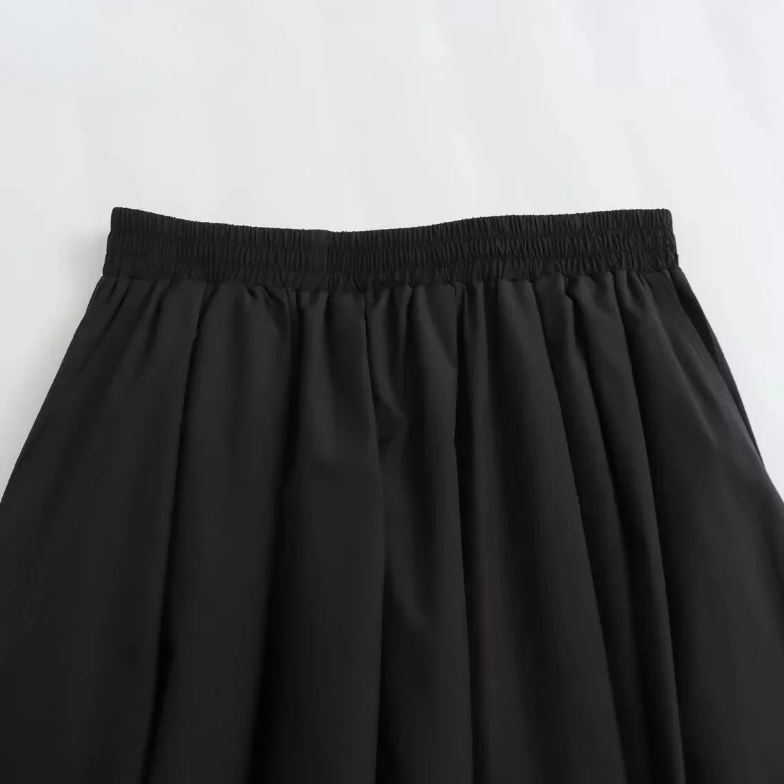 Fashion long Skirt: High Waist Elegance with Swing Style