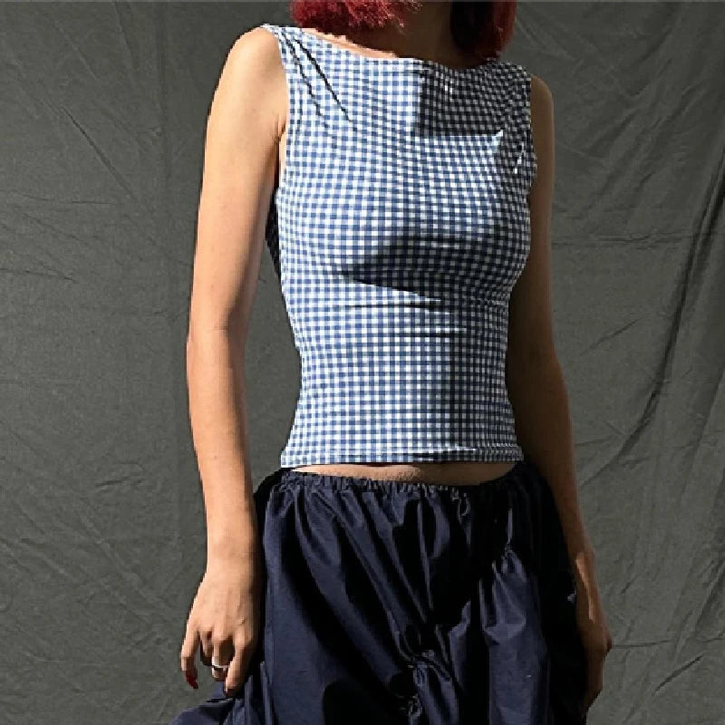 Urban Pulse: Korean Plaid Corsets