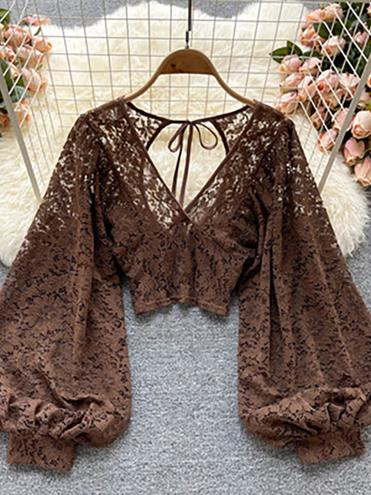 Dark Romance: Sexy Lace Blouses