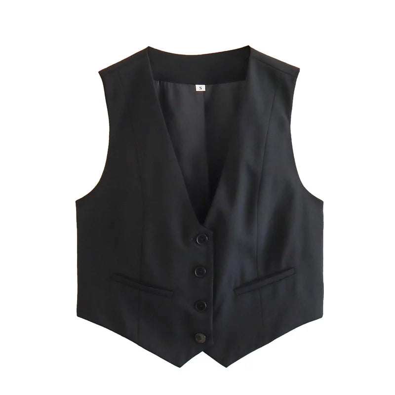 Black & White Vest: Fashion-Forward and Versatile