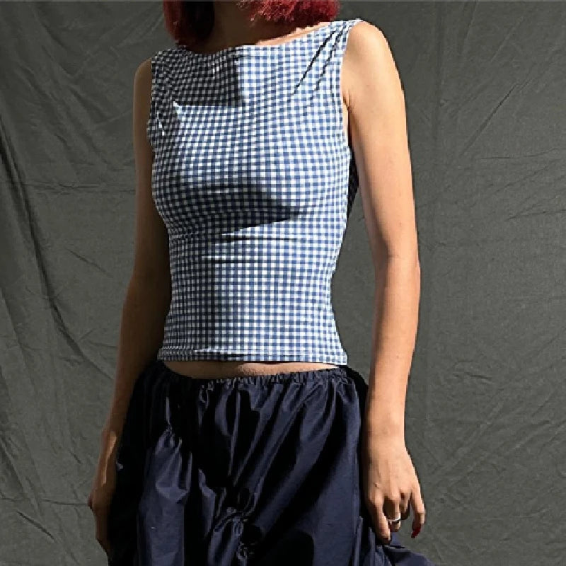 Urban Pulse: Korean Plaid Corsets