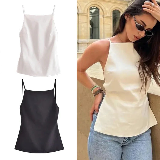 Black & White Tank: Summer Streetwear Vibes