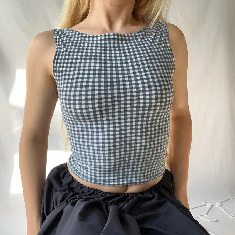 Urban Pulse: Korean Plaid Corsets