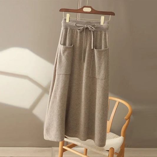 Autumn Luxe: Slim Fit Wool Skirts